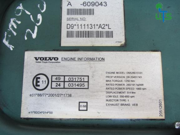 VOLVO FM9 260 ENGINE ECU - Centralina electrónica por Camião: foto 3 VOLVO FM9 260 ENGINE ECU - Centralina electrónica por Camião: foto 3