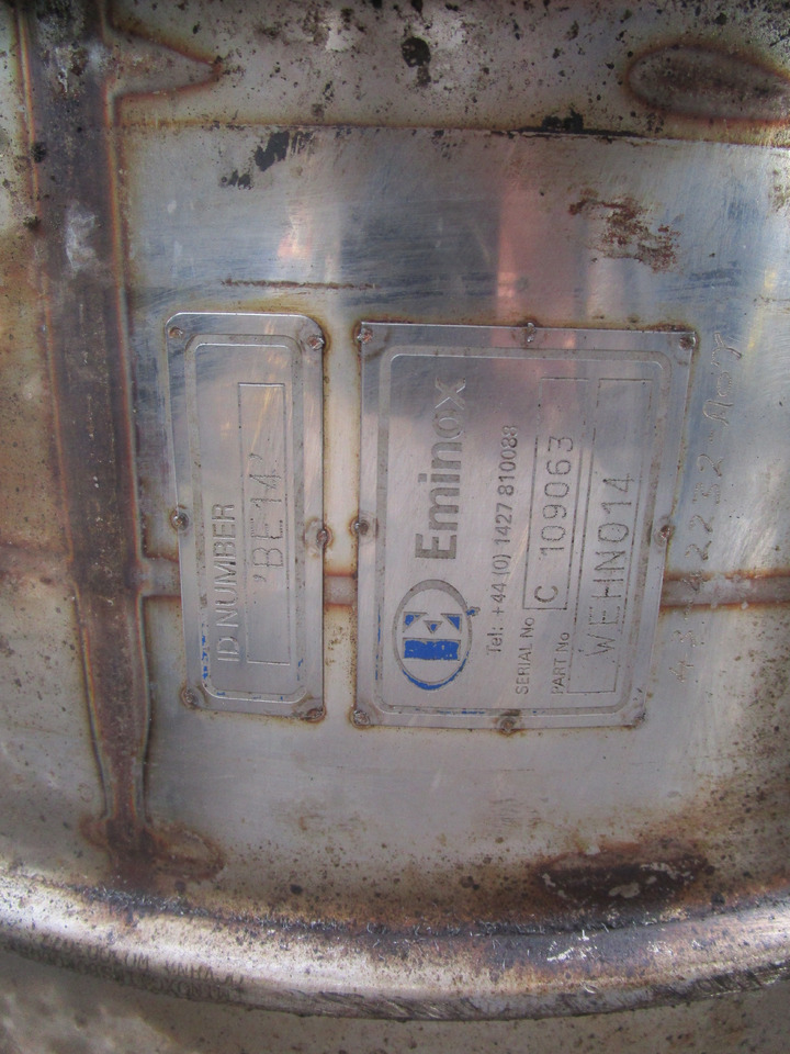 VOLVO FM9 / FM12 EMINOX DPF EXHAUST P/NO WEHN022 - Sistema de escape por Camião: foto 3 VOLVO FM9 / FM12 EMINOX DPF EXHAUST P/NO WEHN022 - Sistema de escape por Camião: foto 3