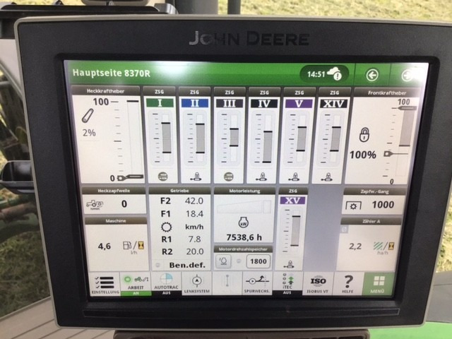 John Deere 8370R - Trator: foto 4 John Deere 8370R - Trator: foto 4