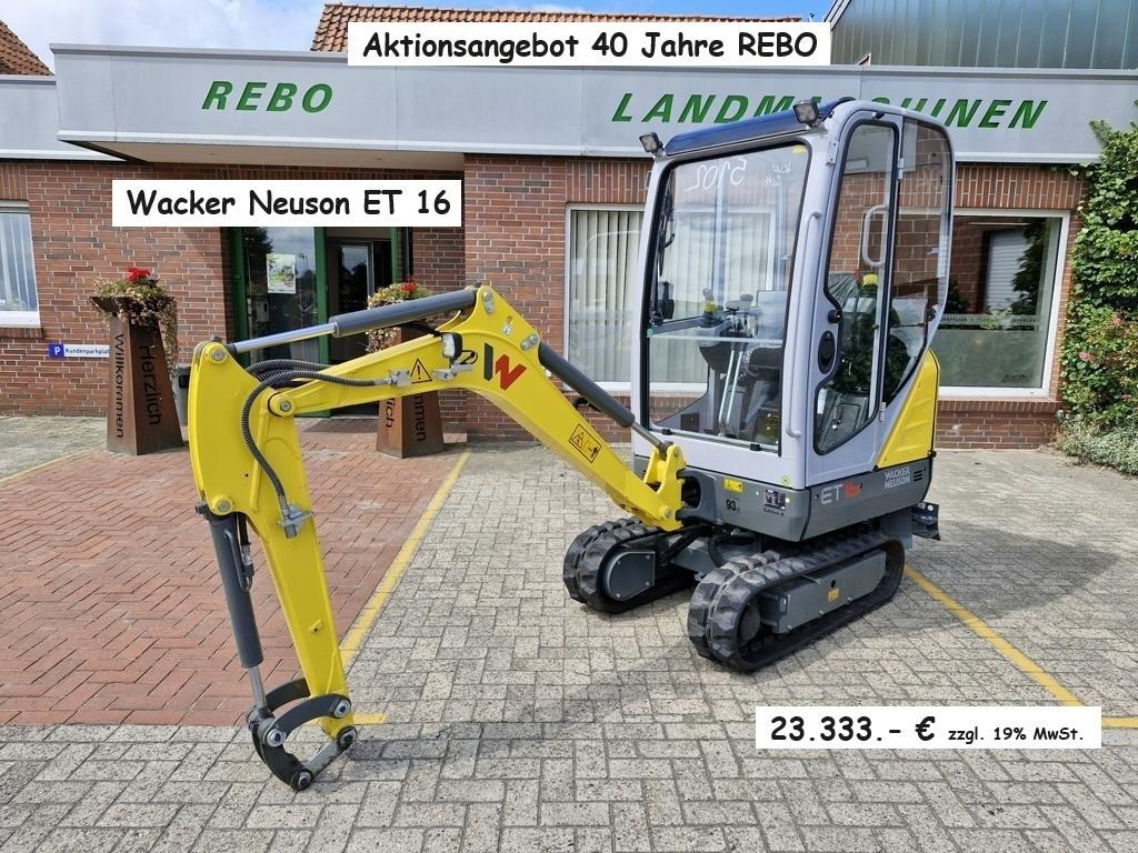 Wacker ET 16 - Mini escavadeira: foto 1 Wacker ET 16 - Mini escavadeira: foto 1