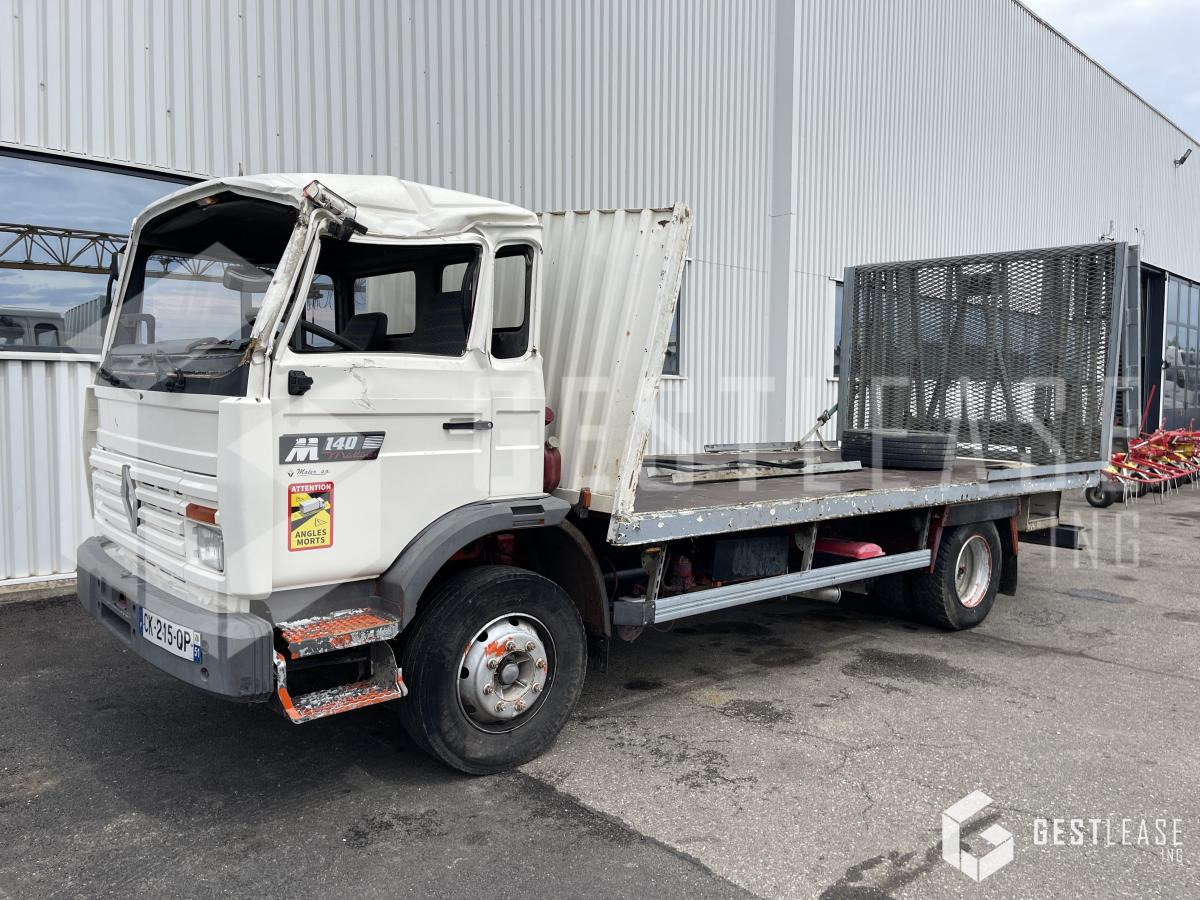 Renault Midlum 140.13 - Camião de caixa aberta/ Plataforma: foto 1 Renault Midlum 140.13 - Camião de caixa aberta/ Plataforma: foto 1