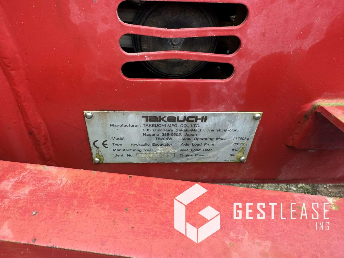 Leasing de Takeuchi TB295W Takeuchi TB295W: foto 17