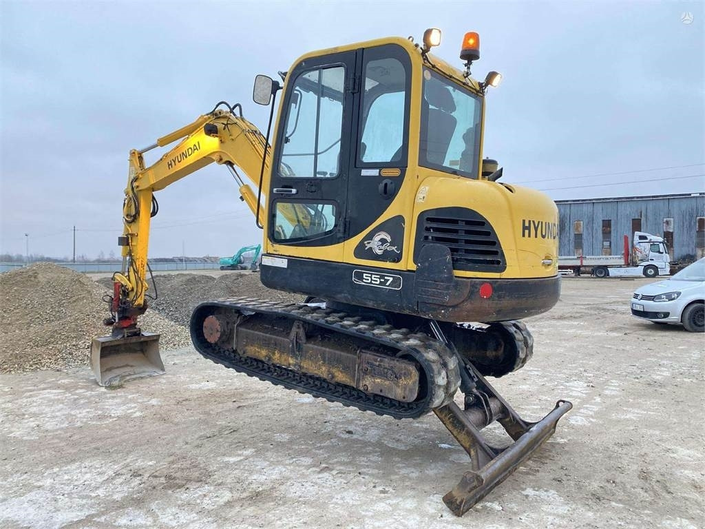 Hyundai Robex 55-7 Rototilt,Scandinav - Mini escavadeira: foto 4 Hyundai Robex 55-7 Rototilt,Scandinav - Mini escavadeira: foto 4