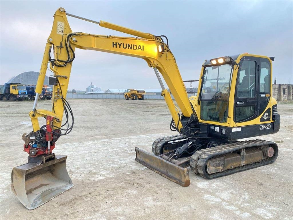 Hyundai Robex 55-7 Rototilt,Scandinav - Mini escavadeira: foto 1 Hyundai Robex 55-7 Rototilt,Scandinav - Mini escavadeira: foto 1