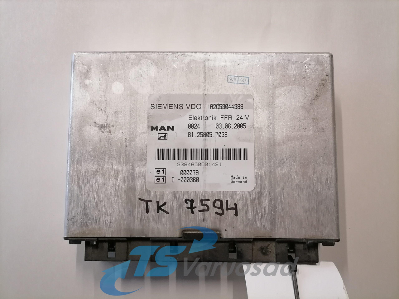 MAN Ecu, FFR 81258057038 - Centralina electrónica por Camião: foto 1 MAN Ecu, FFR 81258057038 - Centralina electrónica por Camião: foto 1