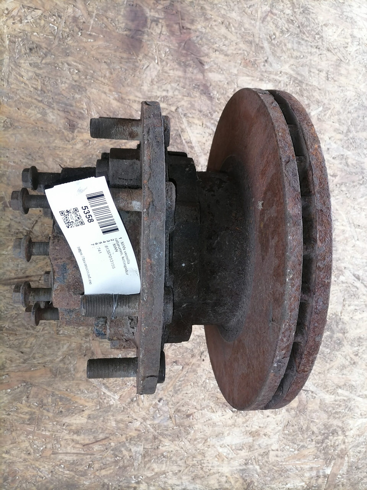 MAN Rear axel hub 81357013155 - Cubo de roda por Camião: foto 2 MAN Rear axel hub 81357013155 - Cubo de roda por Camião: foto 2