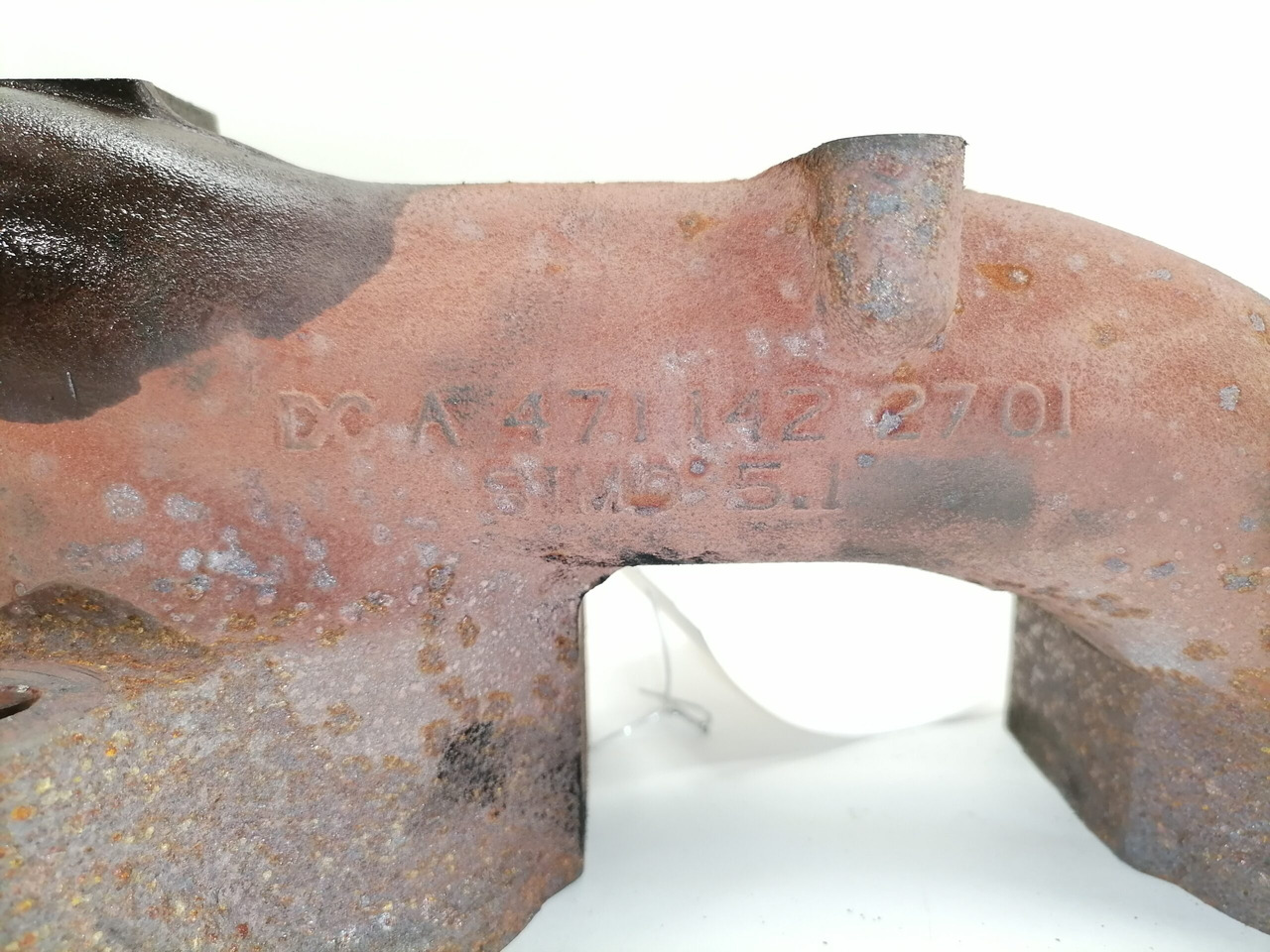 Mercedes-Benz Exhaust mainfold A4711422701 - Colector de escape por Camião: foto 2 Mercedes-Benz Exhaust mainfold A4711422701 - Colector de escape por Camião: foto 2