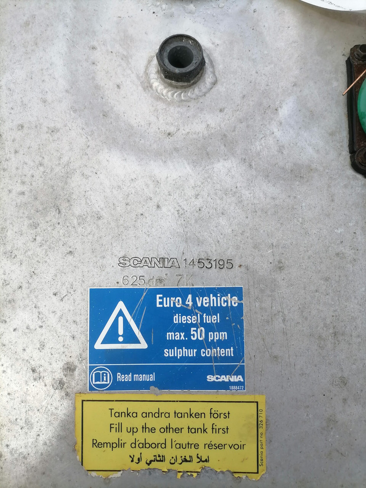 Tanque de combustível por Camião Scania Kütusepaak 625L 1453195: foto 7