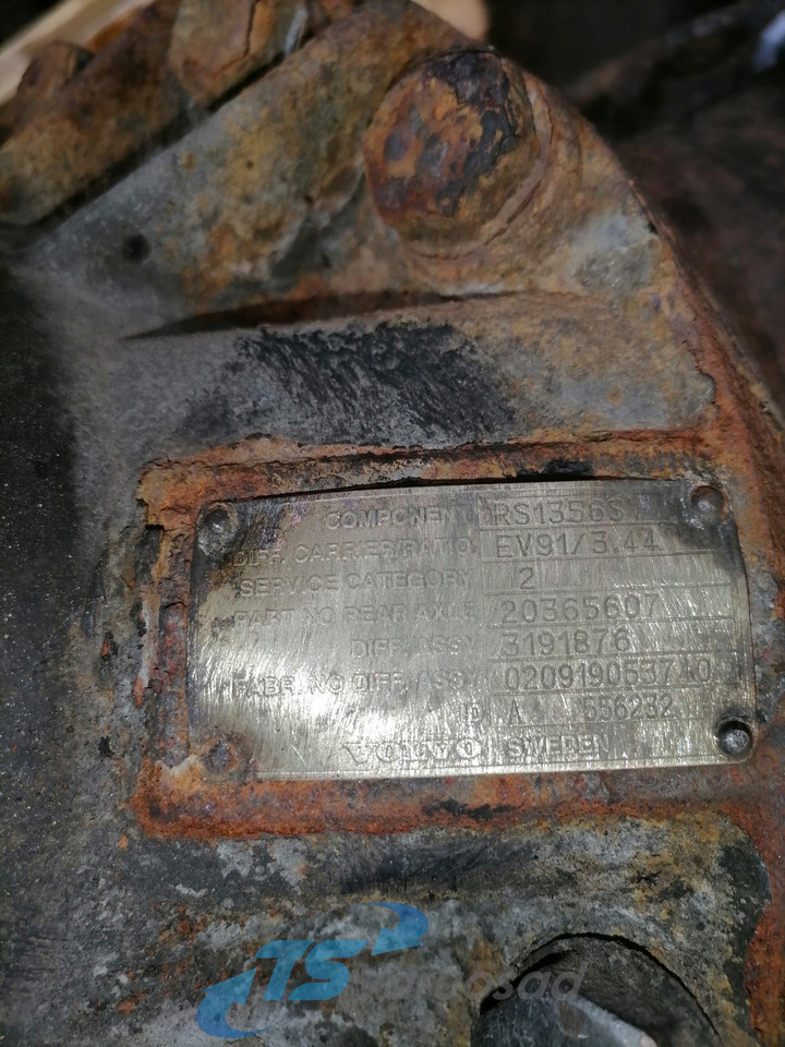 Volvo Axel gear RS1356SV - Comando final por Camião: foto 5 Volvo Axel gear RS1356SV - Comando final por Camião: foto 5