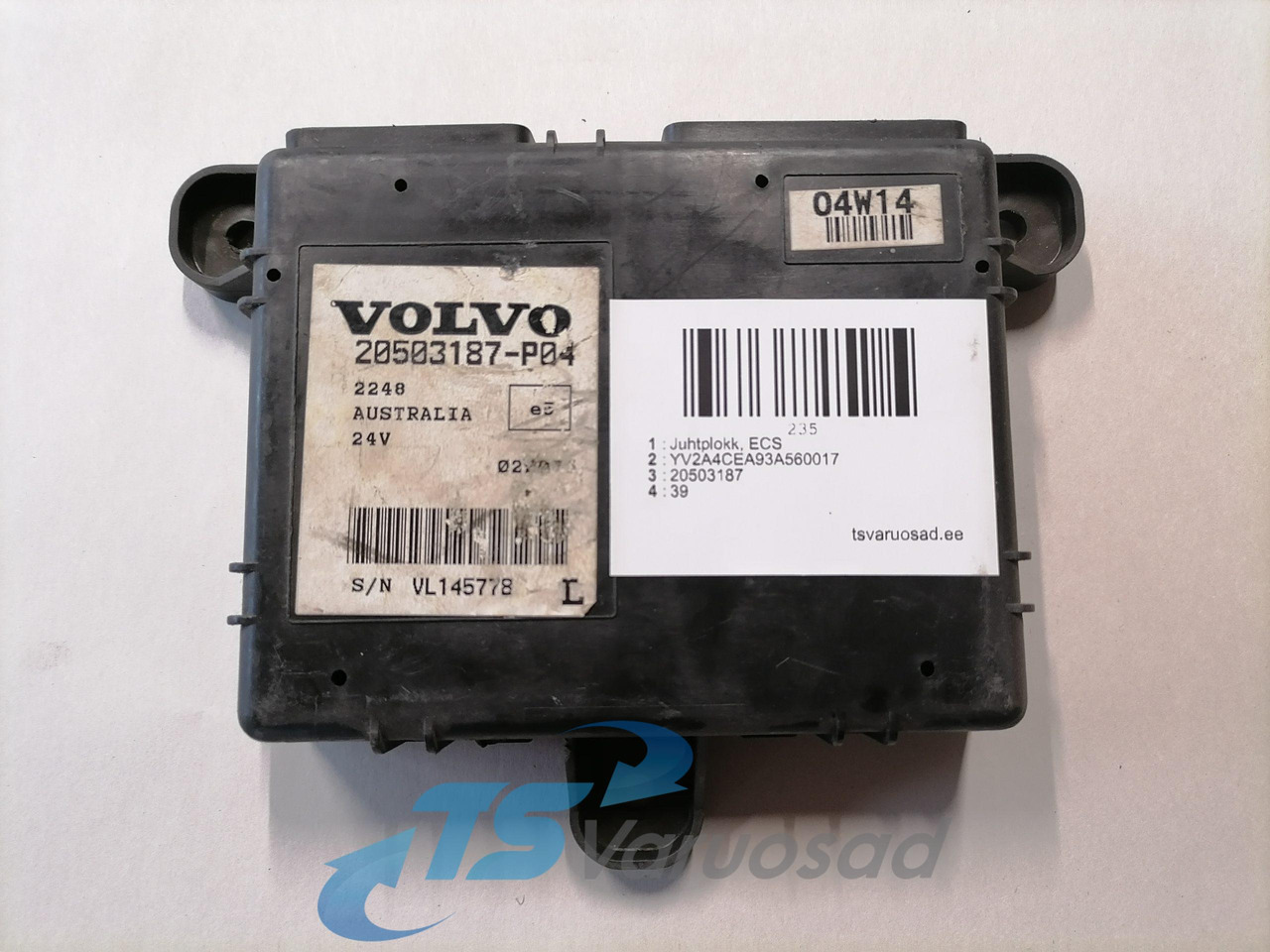 Volvo ECU, ECS 20503187 - Centralina electrónica por Camião: foto 2 Volvo ECU, ECS 20503187 - Centralina electrónica por Camião: foto 2