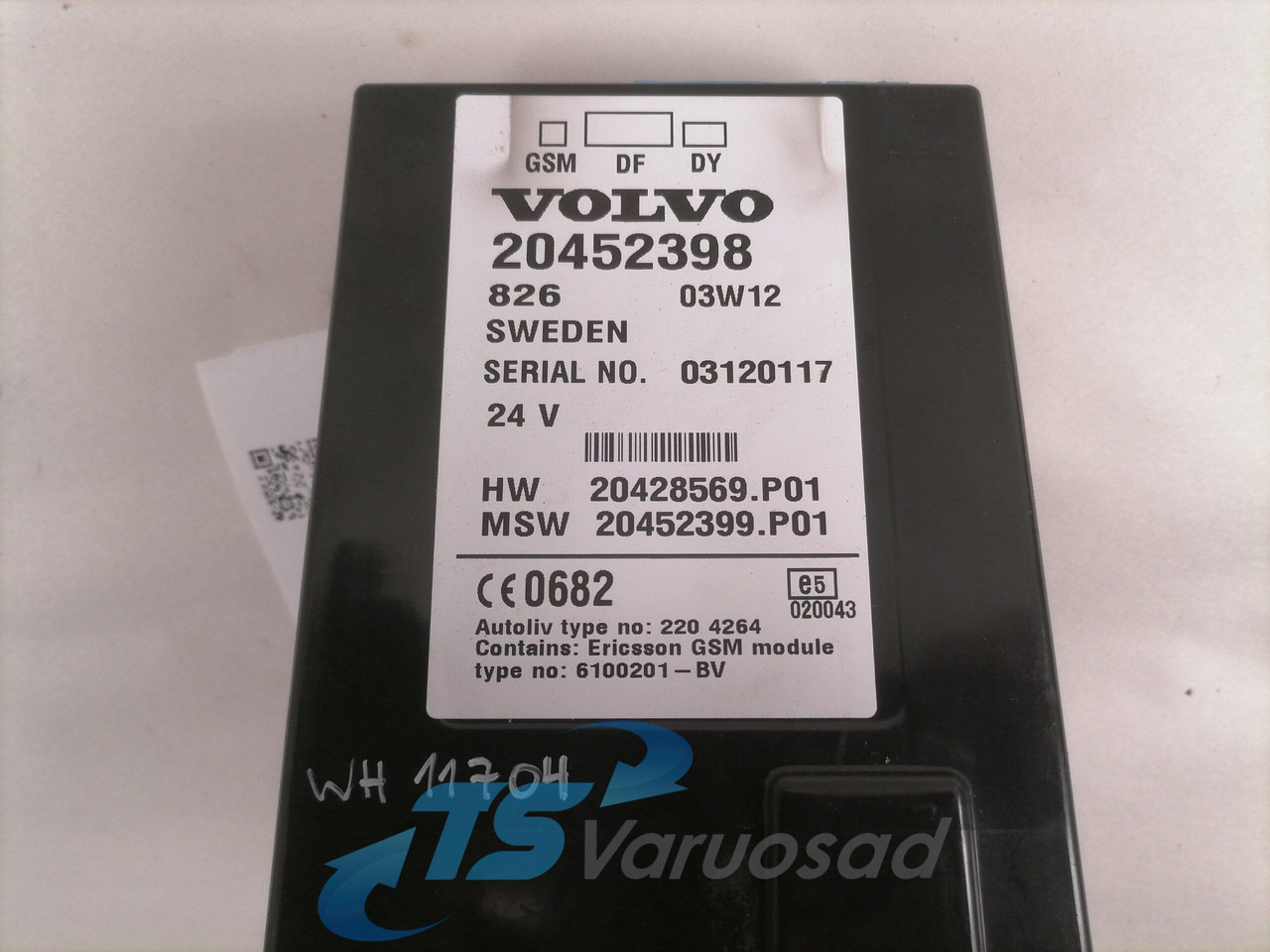 Volvo Radio / Telefon 20452398 - Sistema elétrico por Camião: foto 2 Volvo Radio / Telefon 20452398 - Sistema elétrico por Camião: foto 2