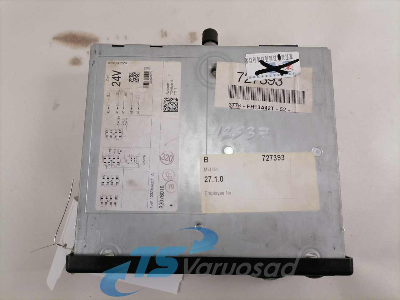 Volvo tachograph 22076018 - Tacógrafo por Camião: foto 4 Volvo tachograph 22076018 - Tacógrafo por Camião: foto 4
