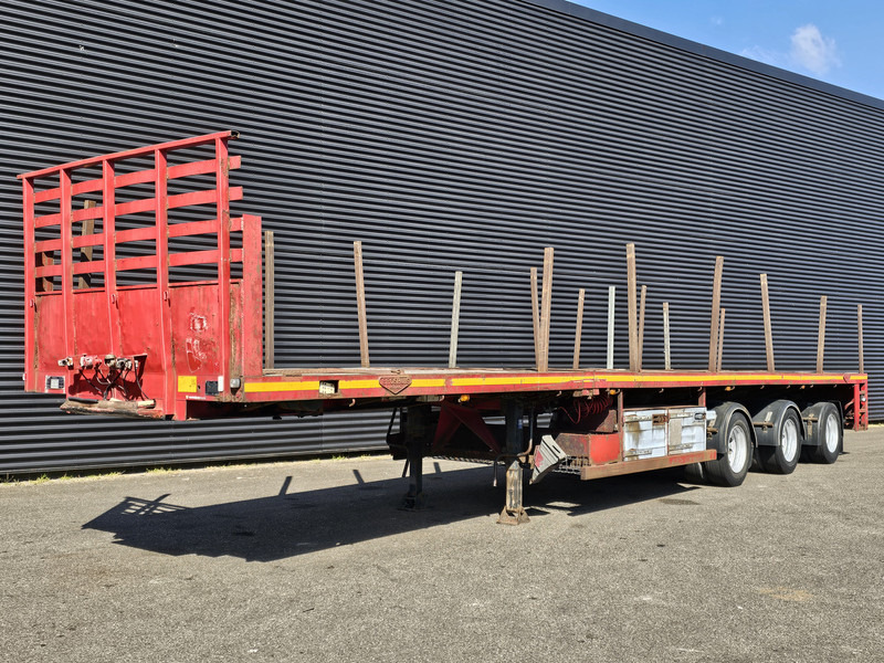 Broshuis 3AOU 48 / 2 x EXTENDABLE / 28.8 mtr / 3 X STEERING AXLE - Semi-reboque plataforma/ Caixa aberta: foto 5 Broshuis 3AOU 48 / 2 x EXTENDABLE / 28.8 mtr / 3 X STEERING AXLE - Semi-reboque plataforma/ Caixa aberta: foto 5