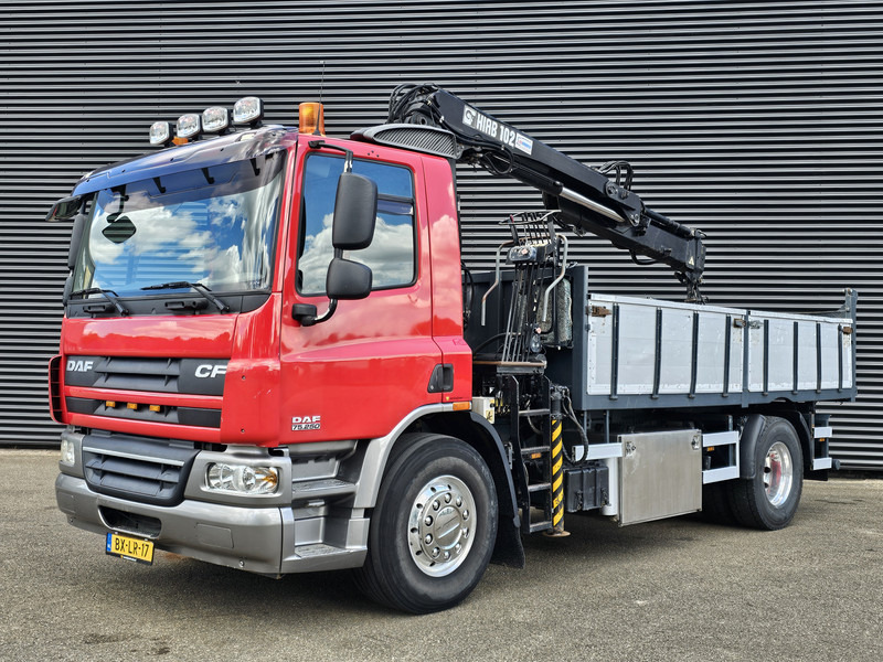DAF CF 75.250 / HIAB CRANE + TIPPER - Camião basculante, Camião grua: foto 3 DAF CF 75.250 / HIAB CRANE + TIPPER - Camião basculante, Camião grua: foto 3
