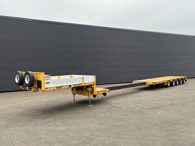 Goldhofer STZ-L 5-50/80 A / EXTENDABLE / 5 X STEERING AXLE - Semi-reboque baixa: foto 1 Goldhofer STZ-L 5-50/80 A / EXTENDABLE / 5 X STEERING AXLE - Semi-reboque baixa: foto 1