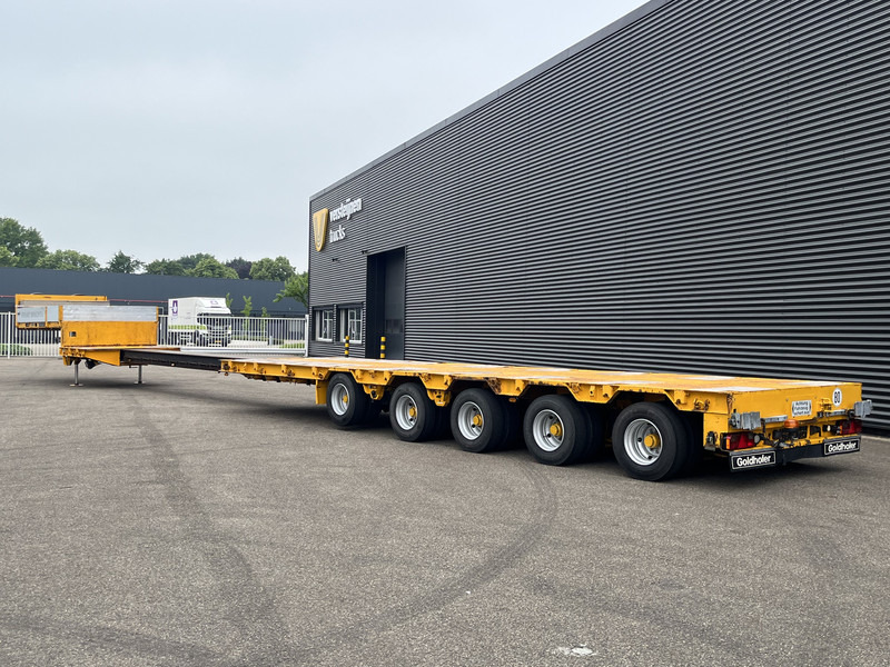 Goldhofer STZ-L 5-50/80 A / EXTENDABLE / 5 X STEERING AXLE - Semi-reboque baixa: foto 2 Goldhofer STZ-L 5-50/80 A / EXTENDABLE / 5 X STEERING AXLE - Semi-reboque baixa: foto 2