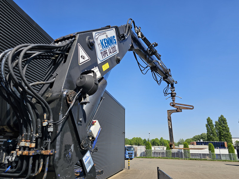MAN TGS 26.360 / 6X2-4 BL / KENNIS ROLLER CRANE / KRAN - Camião de caixa aberta/ Plataforma, Camião grua: foto 2 MAN TGS 26.360 / 6X2-4 BL / KENNIS ROLLER CRANE / KRAN - Camião de caixa aberta/ Plataforma, Camião grua: foto 2
