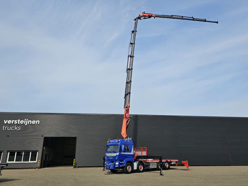 MAN TGS 35.500 8x4-6 / PALFINGER 92 t/m CRANE +JIB - Camião grua: foto 2 MAN TGS 35.500 8x4-6 / PALFINGER 92 t/m CRANE +JIB - Camião grua: foto 2