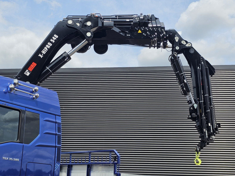 MAN TGX 35.580 / 8x4-4 / HIAB 50TM CRANE+ JIB - Camião de caixa aberta/ Plataforma, Camião grua: foto 5 MAN TGX 35.580 / 8x4-4 / HIAB 50TM CRANE+ JIB - Camião de caixa aberta/ Plataforma, Camião grua: foto 5