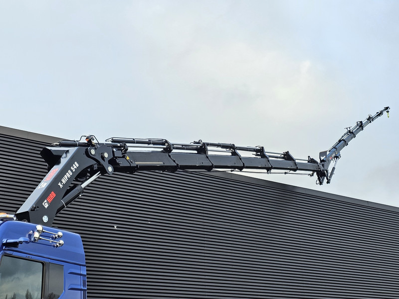 MAN TGX 35.580 8x4-4 / HIAB 54 t/m CRANE+ JIB - Camião de caixa aberta/ Plataforma, Camião grua: foto 4 MAN TGX 35.580 8x4-4 / HIAB 54 t/m CRANE+ JIB - Camião de caixa aberta/ Plataforma, Camião grua: foto 4