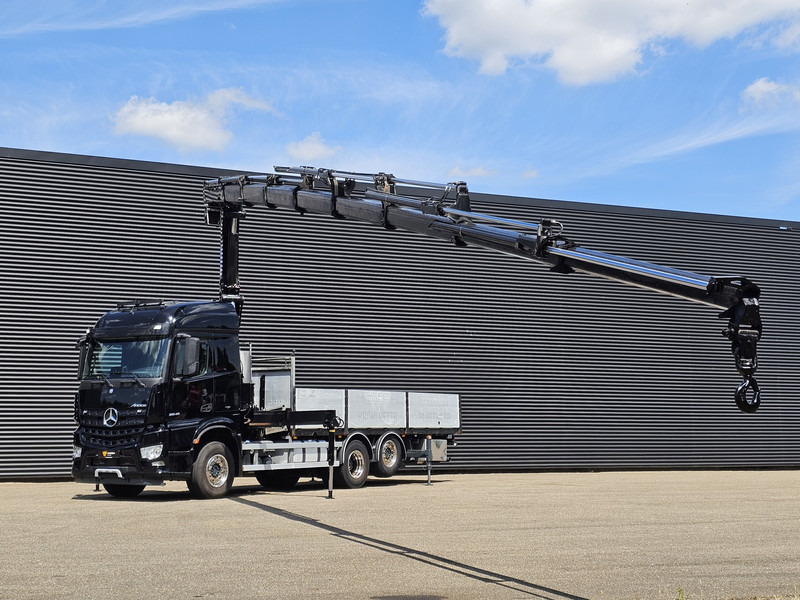 Mercedes-Benz Arocs 2545 6x2 / HMF 32 t/m CRANE / KRAN - Camião de caixa aberta/ Plataforma, Camião grua: foto 4 Mercedes-Benz Arocs 2545 6x2 / HMF 32 t/m CRANE / KRAN - Camião de caixa aberta/ Plataforma, Camião grua: foto 4