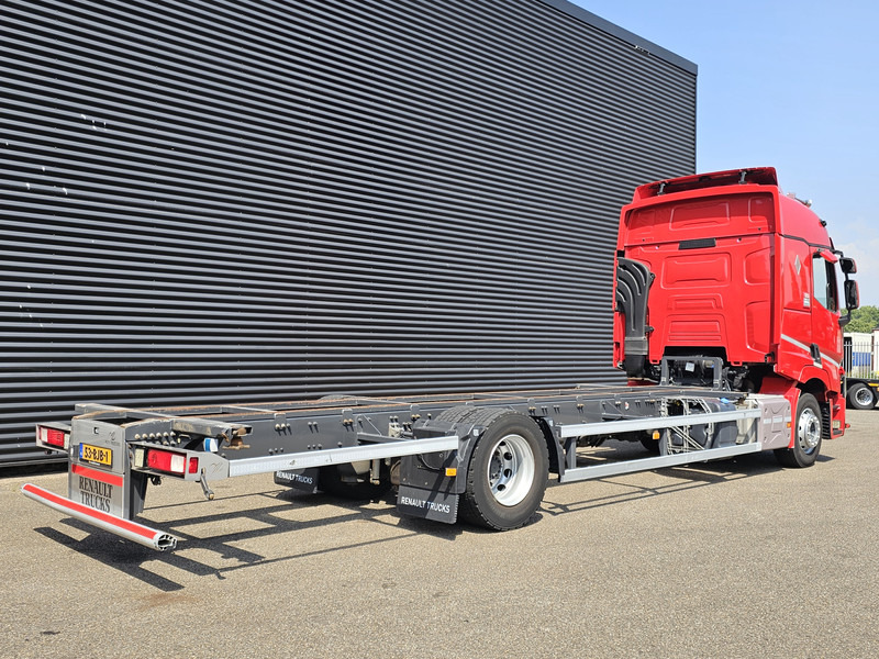 Camião transportador de contêineres/ Caixa móvel Renault T380 4x2 / BDF / 2 X BOX / PRITSCHE /: foto 11