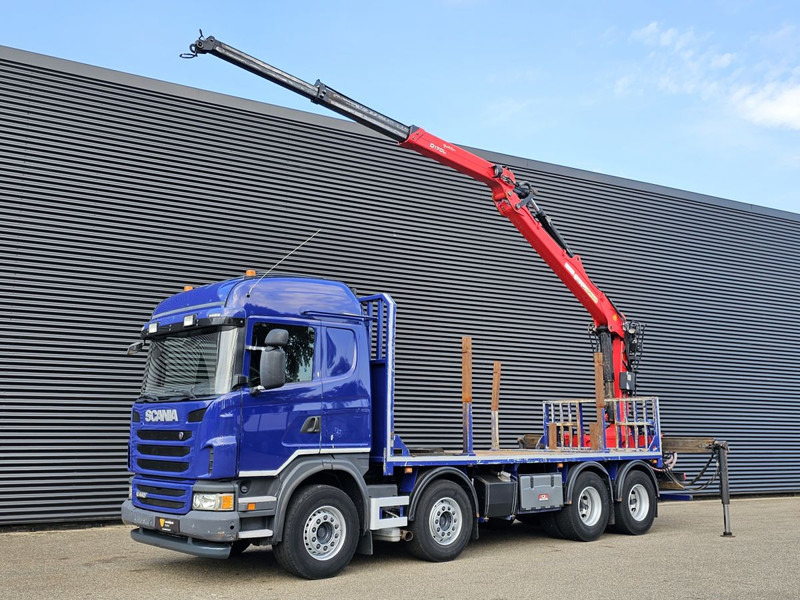Scania G440 / RETARDER / 8x4 / PALFINGER-EPSILON CRANE - Camião grua: foto 1 Scania G440 / RETARDER / 8x4 / PALFINGER-EPSILON CRANE - Camião grua: foto 1