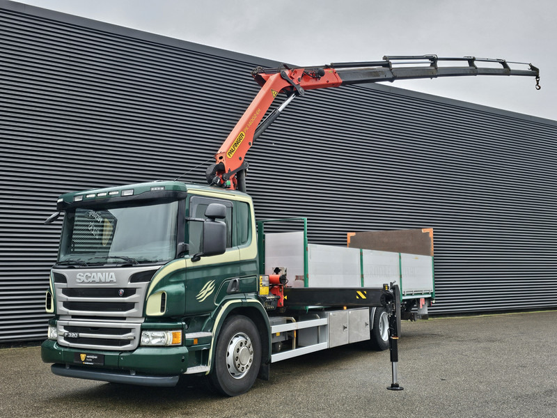 Scania P320 4x2 / PALFINGER PK 14002 CRANE / KRAN - Camião grua: foto 1 Scania P320 4x2 / PALFINGER PK 14002 CRANE / KRAN - Camião grua: foto 1