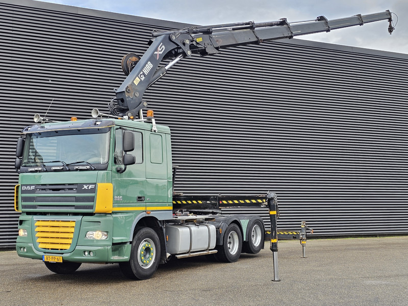 DAF XF 105.460 6X2 / HIAB 37 t/m CRANE / KRAN - Tractor: foto 1 DAF XF 105.460 6X2 / HIAB 37 t/m CRANE / KRAN - Tractor: foto 1
