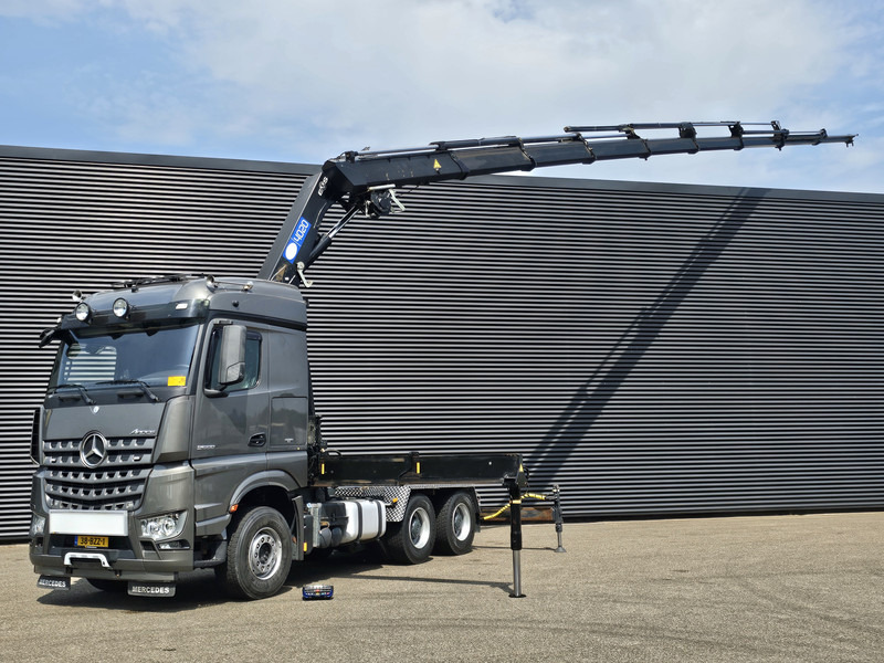 Mercedes-Benz Arocs 2658 6x4 / HMF 40 t/m - 21.3 mtr / WINCH - Tractor: foto 1 Mercedes-Benz Arocs 2658 6x4 / HMF 40 t/m - 21.3 mtr / WINCH - Tractor: foto 1