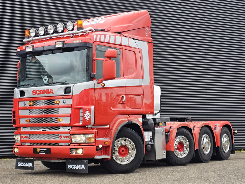 Scania R 164.580 8x4-4 / 150T / MANUAL / RETARDER / BIG AXLE - Tractor: foto 1 Scania R 164.580 8x4-4 / 150T / MANUAL / RETARDER / BIG AXLE - Tractor: foto 1