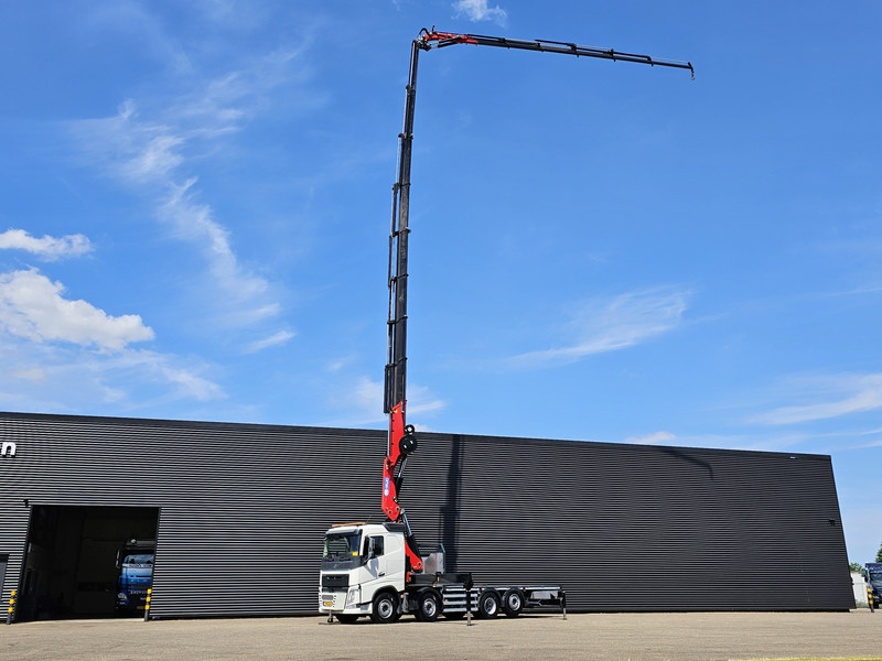 Volvo FH 540 8x2/6 / 85 t/m CRANE + JIB / KRAN / RETARDER - Camião de caixa aberta/ Plataforma, Camião grua: foto 2 Volvo FH 540 8x2/6 / 85 t/m CRANE + JIB / KRAN / RETARDER - Camião de caixa aberta/ Plataforma, Camião grua: foto 2