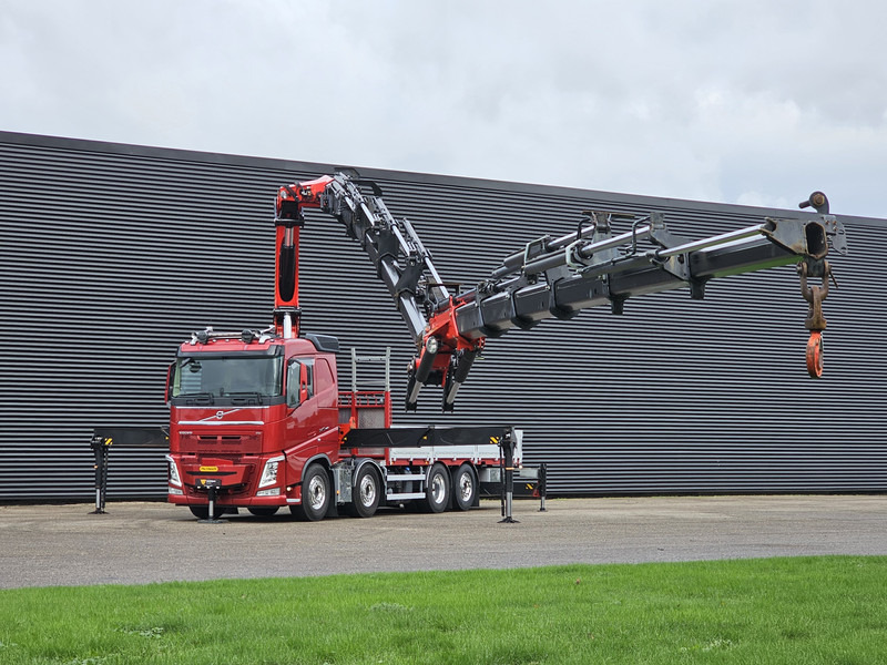 Volvo FH 540 8x2/6 / PALFINGER 65 t/m CRANE + JIB - Camião de caixa aberta/ Plataforma, Camião grua: foto 3 Volvo FH 540 8x2/6 / PALFINGER 65 t/m CRANE + JIB - Camião de caixa aberta/ Plataforma, Camião grua: foto 3