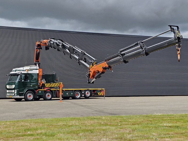 Volvo FM 460 8X2 / PALFINGER PK60002 /JIB / WINCH - Camião de caixa aberta/ Plataforma, Camião grua: foto 3 Volvo FM 460 8X2 / PALFINGER PK60002 /JIB / WINCH - Camião de caixa aberta/ Plataforma, Camião grua: foto 3