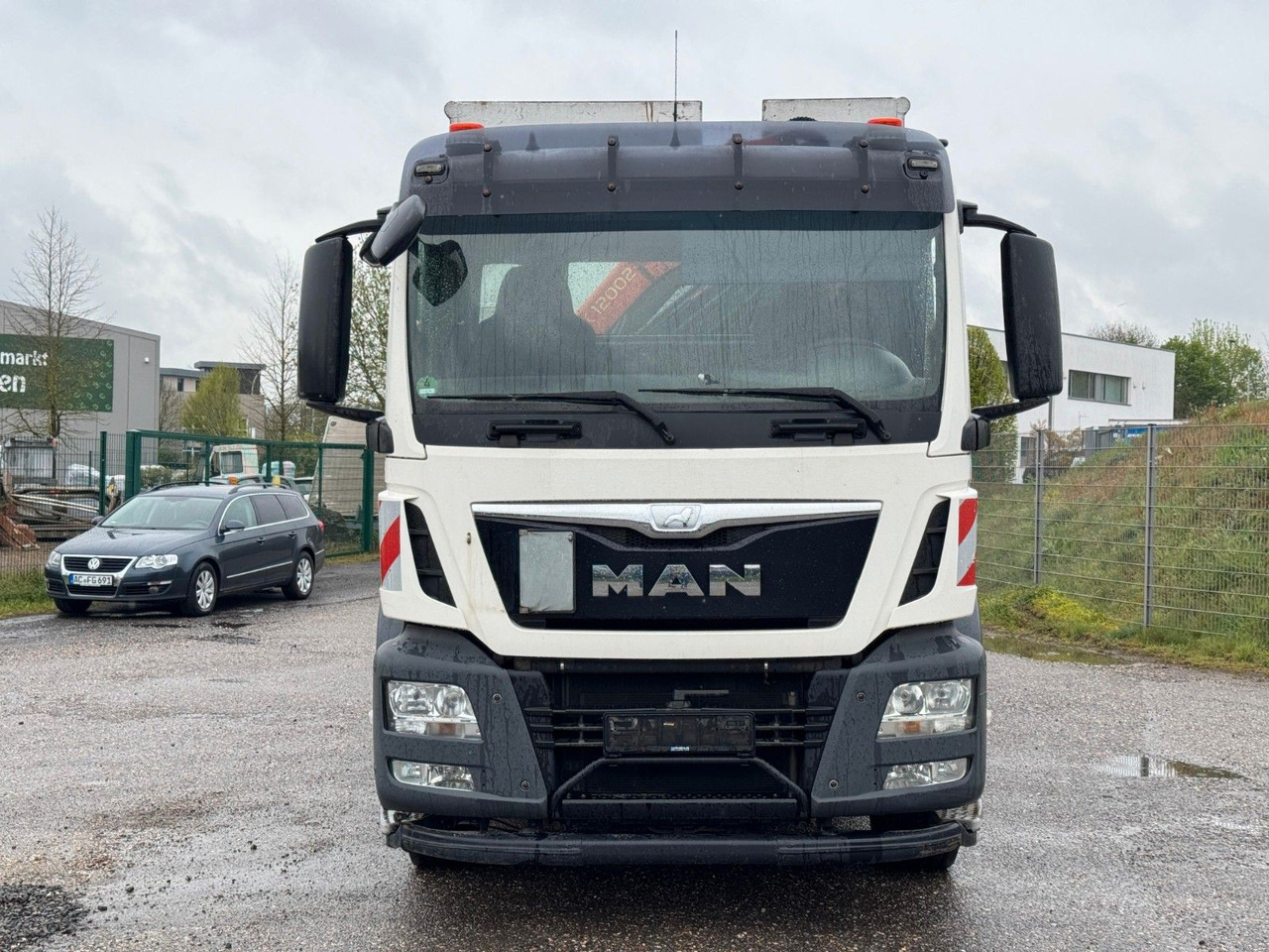 Camião grua MAN 26.360 TGS Pafinger PK12002 Glaskipper 2 Trennw.: foto 12