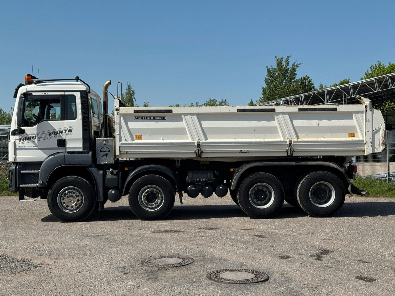 MAN 35.460 8x4 Meiller 3S. Kipper Bordmatik Retarder - Camião basculante: foto 5 MAN 35.460 8x4 Meiller 3S. Kipper Bordmatik Retarder - Camião basculante: foto 5
