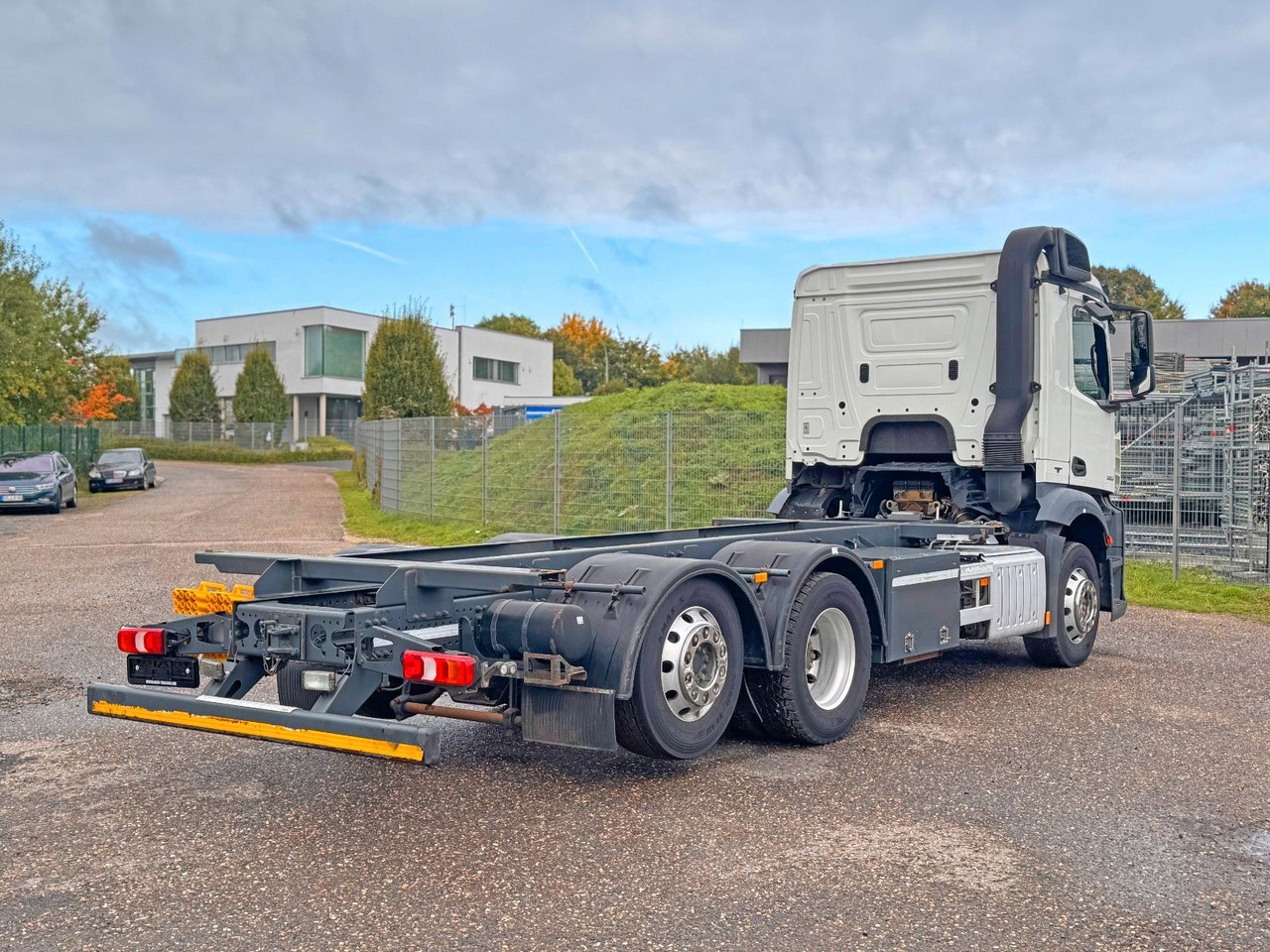 Caminhão tanque Mercedes-Benz 2536 ADR Valid & kipphydraulik für Gastank: foto 13