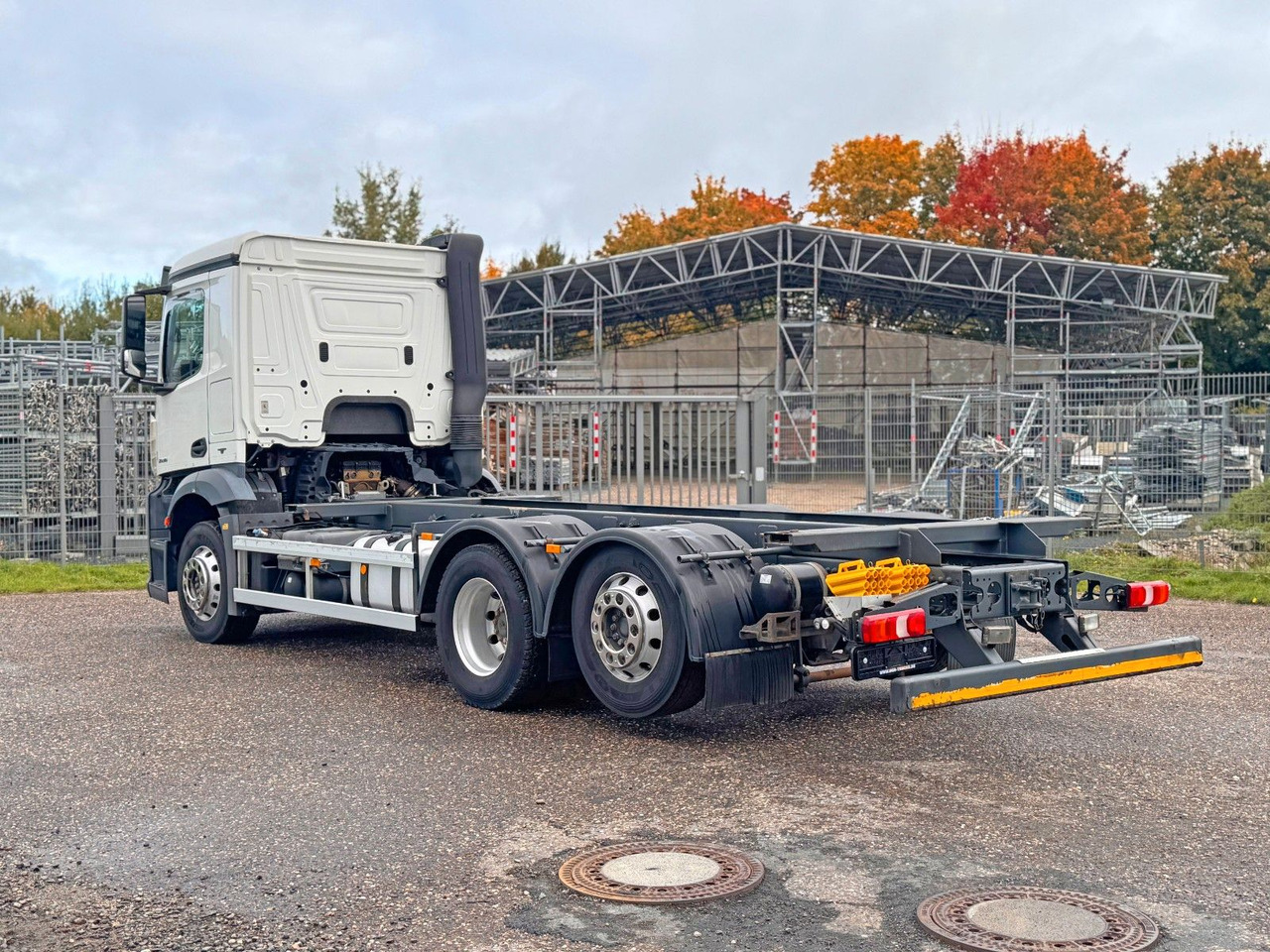 Caminhão tanque Mercedes-Benz 2536 ADR Valid & kipphydraulik für Gastank: foto 15