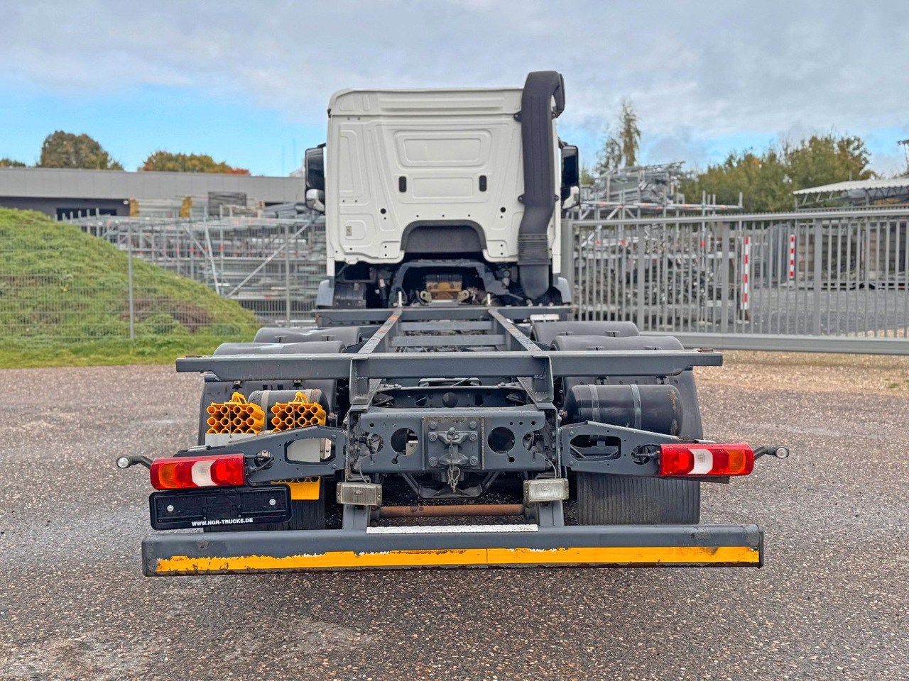 Caminhão tanque Mercedes-Benz 2536 ADR Valid & kipphydraulik für Gastank: foto 14