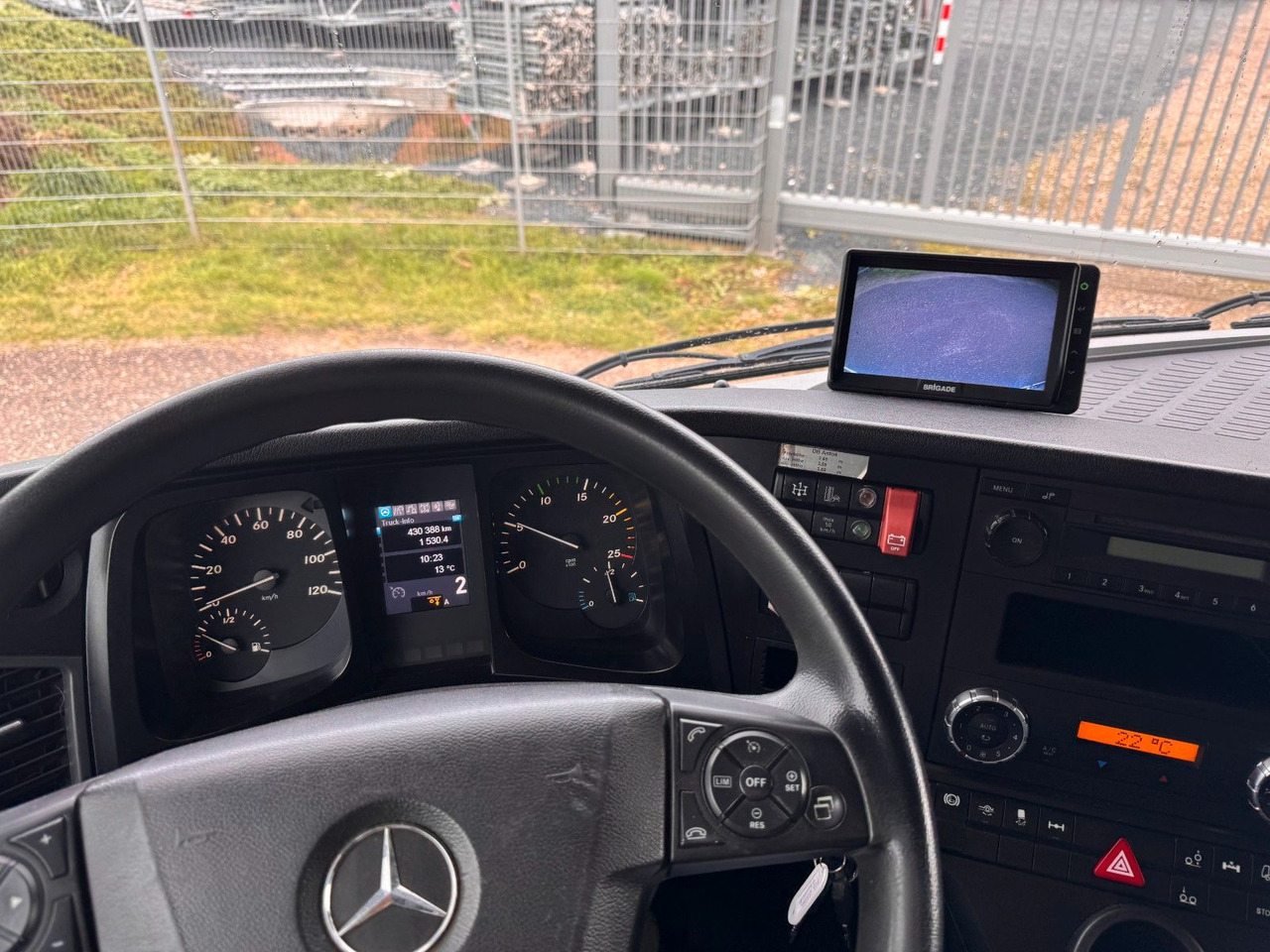 Caminhão tanque Mercedes-Benz 2536 ADR Valid & kipphydraulik für Gastank: foto 7