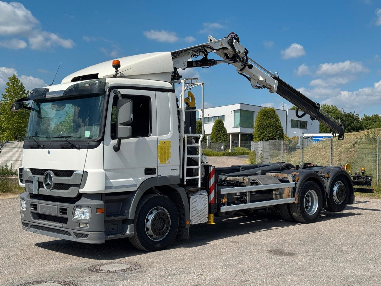 Mercedes-Benz 2541 6x2 ARK Meiller 20.65 | ATLA 120.2E mit 5&6 - Camião polibenne, Camião grua: foto 1 Mercedes-Benz 2541 6x2 ARK Meiller 20.65 | ATLA 120.2E mit 5&6 - Camião polibenne, Camião grua: foto 1