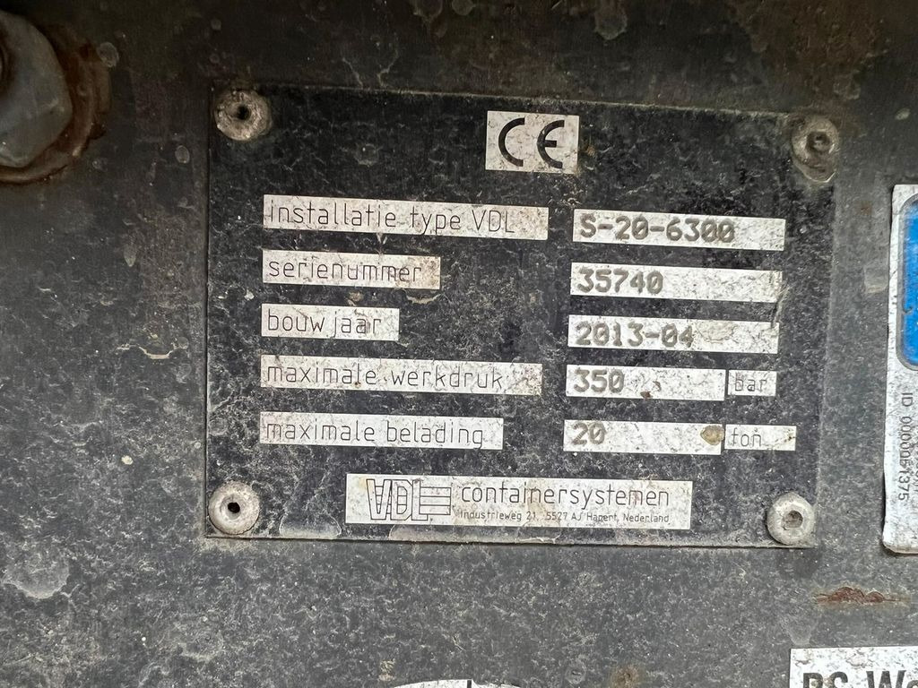 Mercedes-Benz 2544 6X2 VDL Abroller Klima & Retarder Mercedes-Benz 2544 6X2 VDL Abroller Klima & Retarder - Camião polibenne: foto 3 Mercedes-Benz 2544 6X2 VDL Abroller Klima & Retarder Mercedes-Benz 2544 6X2 VDL Abroller Klima & Retarder - Camião polibenne: foto 3