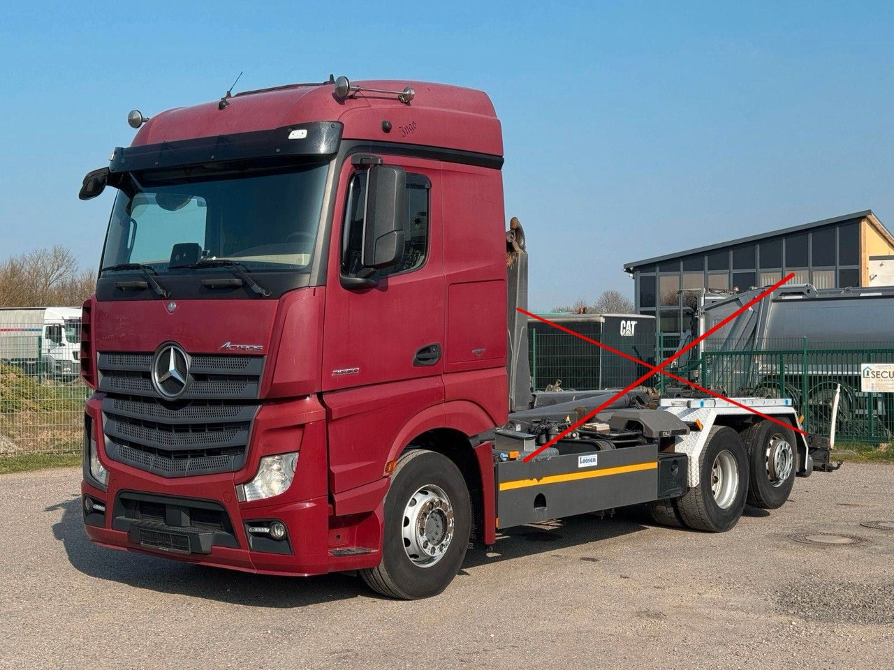 Mercedes-Benz 2558 6x2 Fahrgestell Chassis | Retarder | Klima - Camião chassi: foto 3 Mercedes-Benz 2558 6x2 Fahrgestell Chassis | Retarder | Klima - Camião chassi: foto 3
