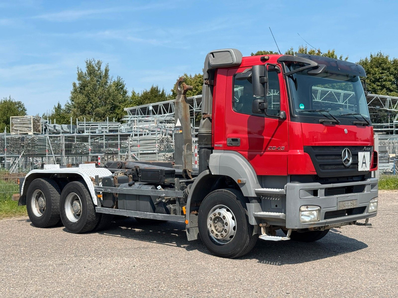 Mercedes-Benz 2643 6x4 VDL hydr. Federstütze | Klima | 6,5m - Camião polibenne: foto 4 Mercedes-Benz 2643 6x4 VDL hydr. Federstütze | Klima | 6,5m - Camião polibenne: foto 4