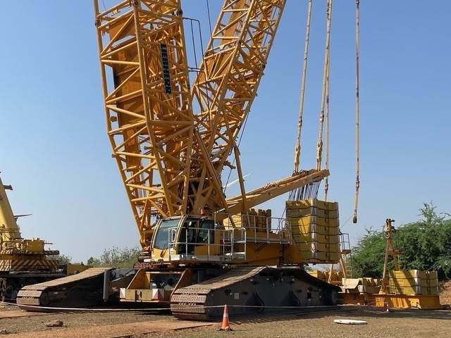 Liebherr LR1600/2 - Guindaste sobre esteiras: foto 1 Liebherr LR1600/2 - Guindaste sobre esteiras: foto 1