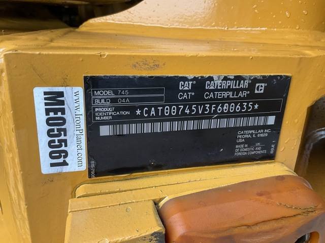 CAT 745 - Caminhão articulado: foto 5 CAT 745 - Caminhão articulado: foto 5