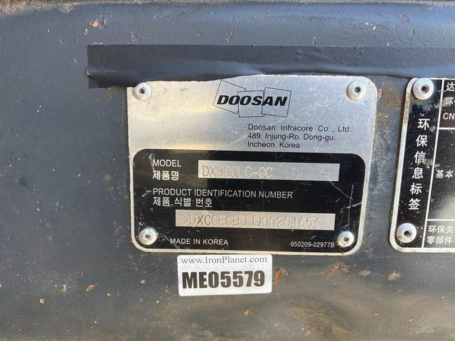 Doosan DX300LC-9C - Escavadora de rastos: foto 5 Doosan DX300LC-9C - Escavadora de rastos: foto 5