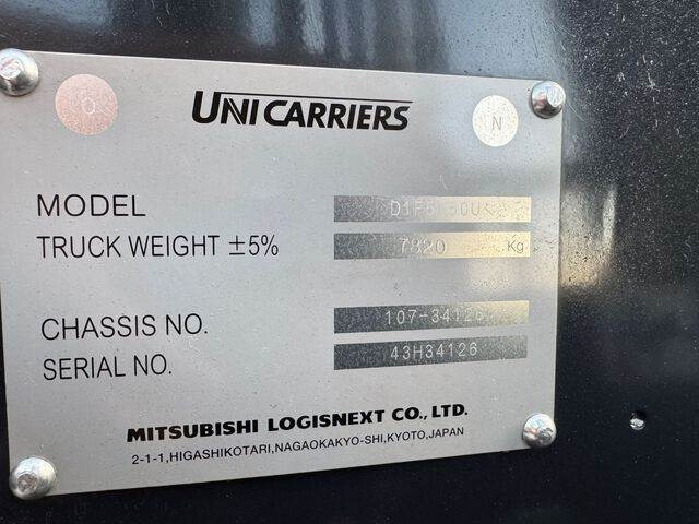 UniCarriers D1F5F50U - Empilhadeira a diesel: foto 3 UniCarriers D1F5F50U - Empilhadeira a diesel: foto 3