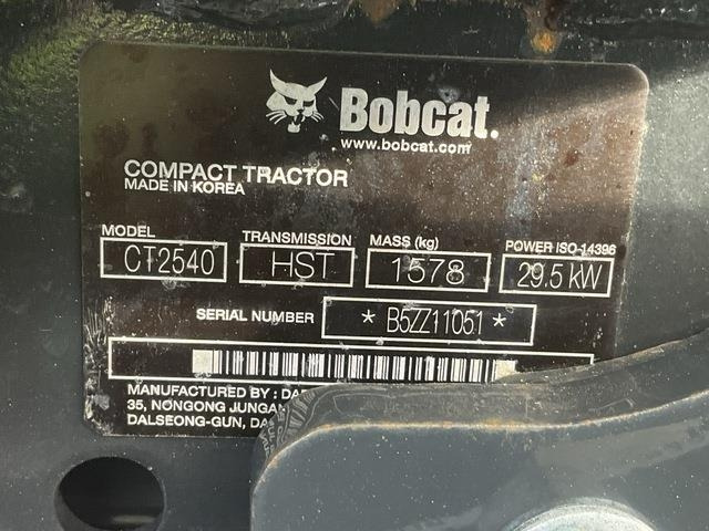 Bobcat CT2540 - Trator: foto 5 Bobcat CT2540 - Trator: foto 5