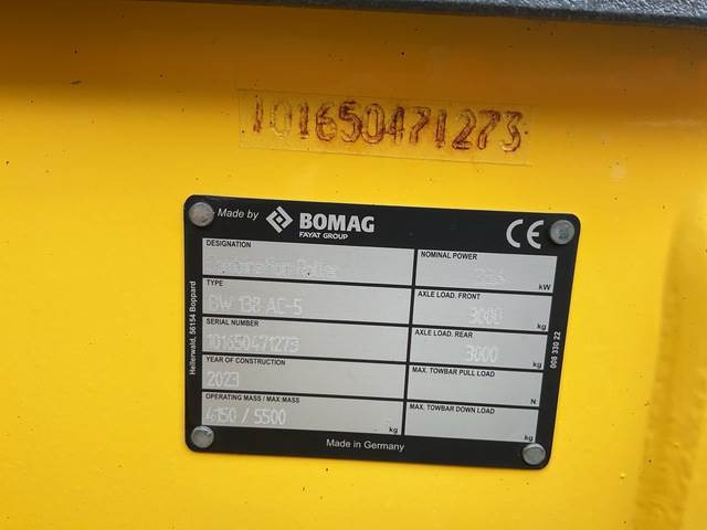 Bomag BW138AC-5 - Rolo combinado: foto 5 Bomag BW138AC-5 - Rolo combinado: foto 5